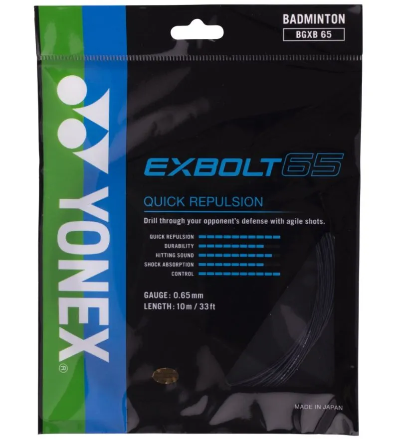 Yonex Exbolt 65 (10 m) - black