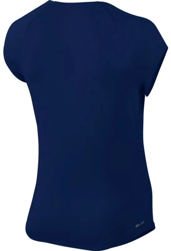 Nike Court Pure Top - blue void/white
