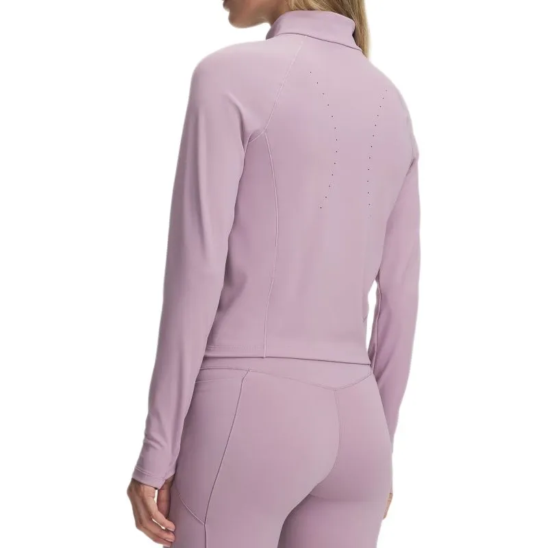 Under Armour Vanish Elite Full Zip - mauve pink/metallic silver