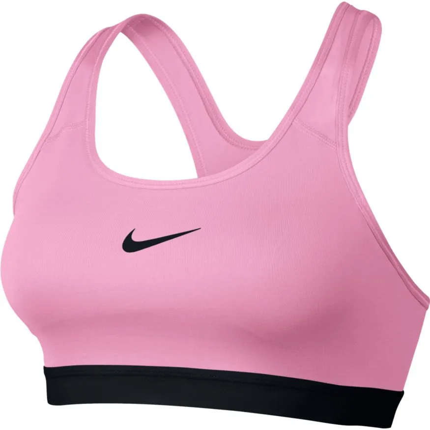 Nike Classic Pad Bra - pink rise/black/black