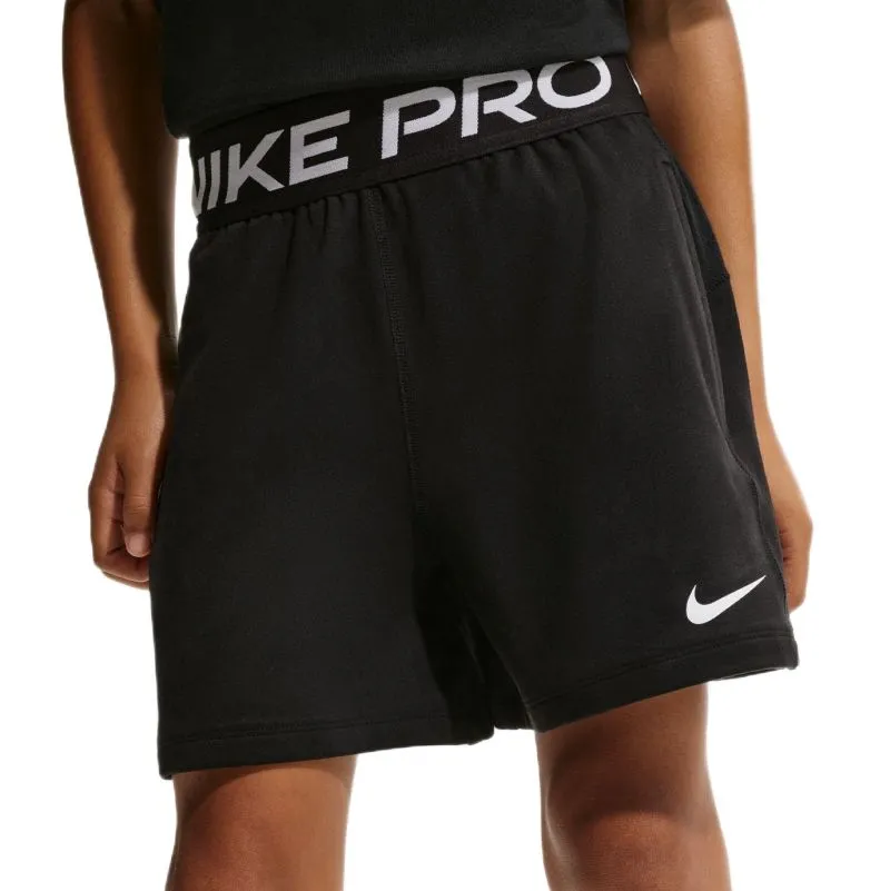 Nike Kids Pro Dri-Fit Fleece - black/white/white
