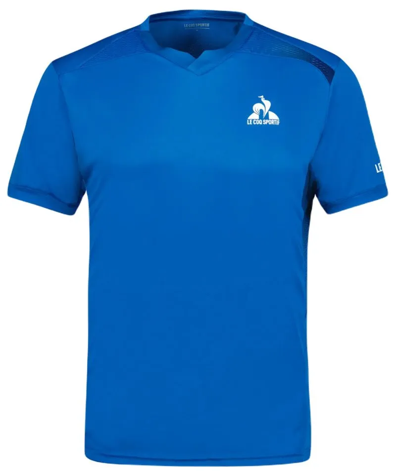 Le Coq Sportif Training Short Sleeve 24 - lapis blue