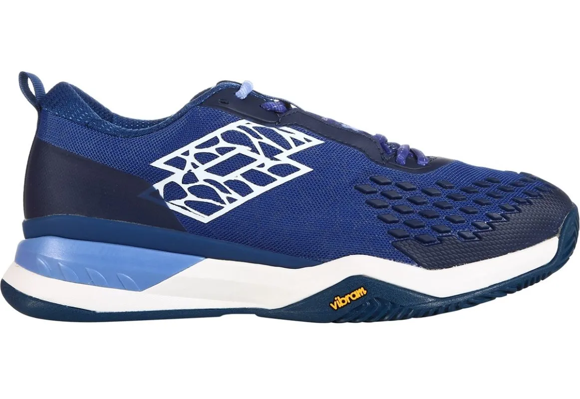 2156229ZA Lotto Raptor Hyperpulse 100 Clay - royal gem/all white/blue 295c