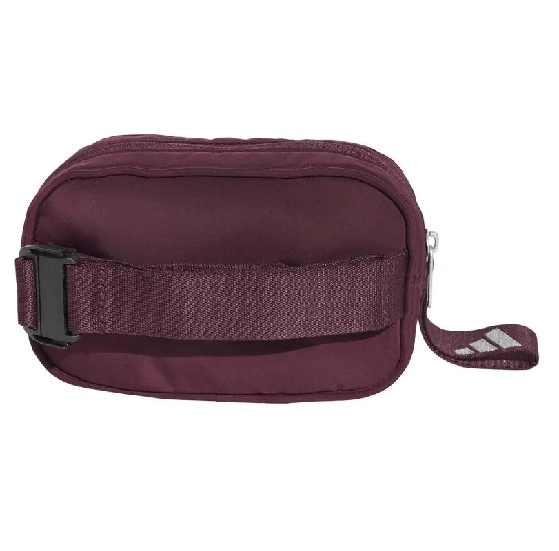 Adidas Sports Waist Bag - maroon/silver metallic