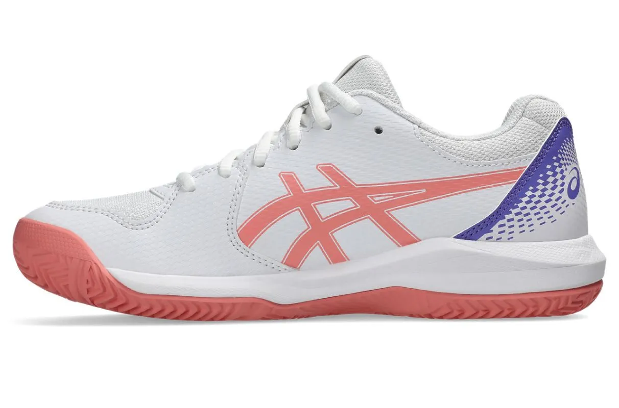 Asics Gel-Dedicate 8 Padel - white/guava