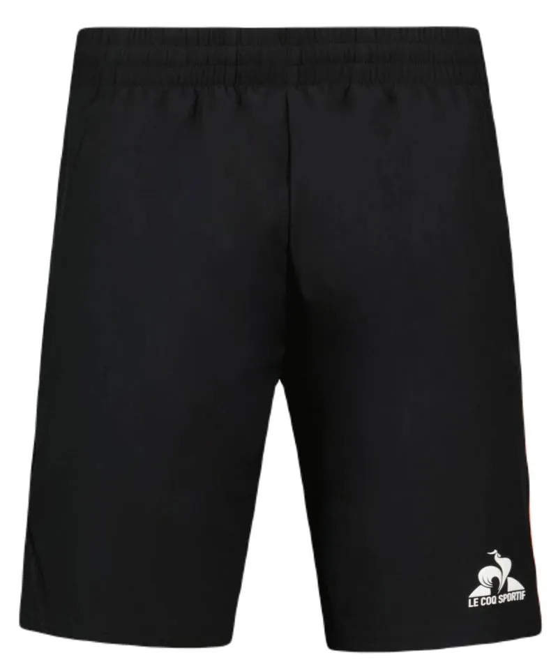 Le Coq Sportif Training SP Short N°1 M - black/orange perf
