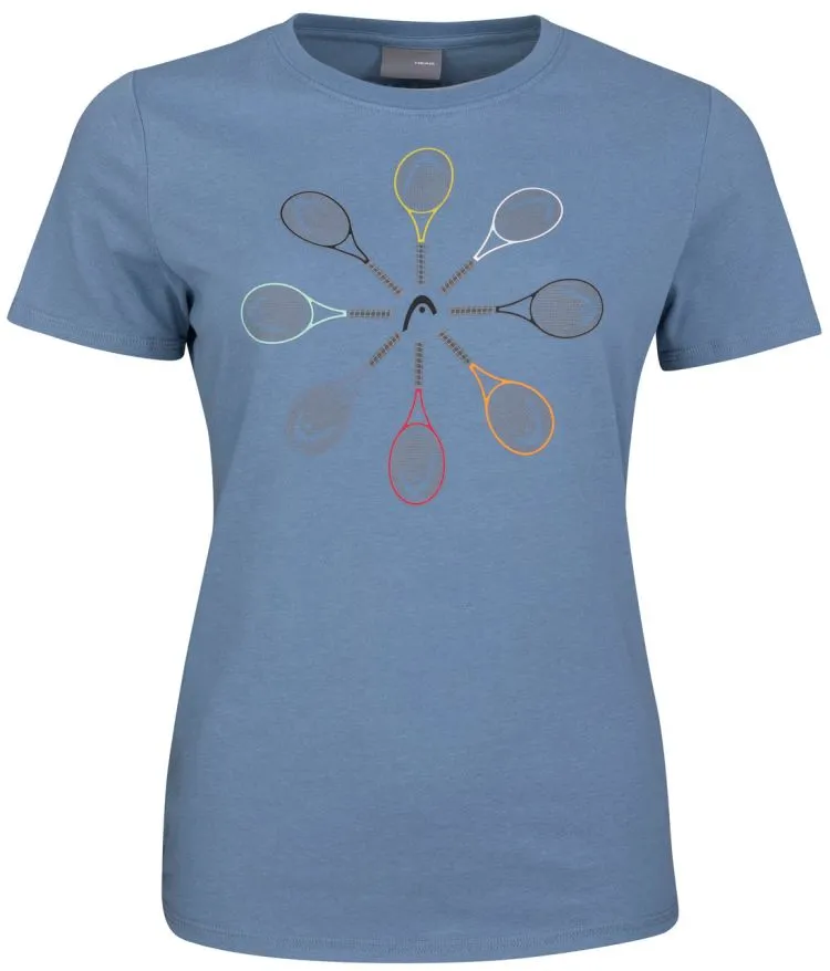 Head Racquet T-Shirt W - infinity blue