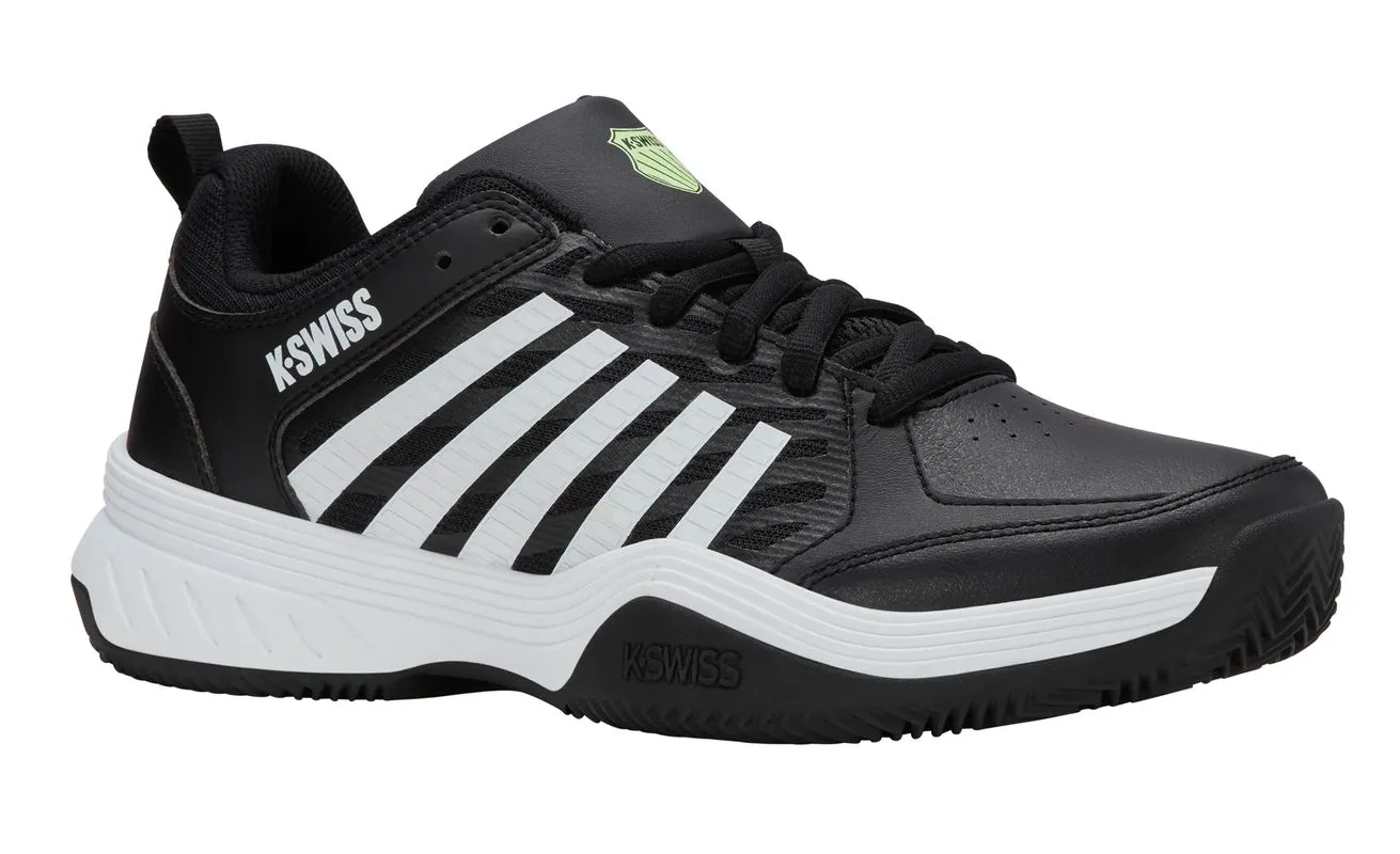 K-Swiss Court Express 2 Clay - black/white/soft neon green K-Swiss Court Express 2 Clay - black/white/soft neon green