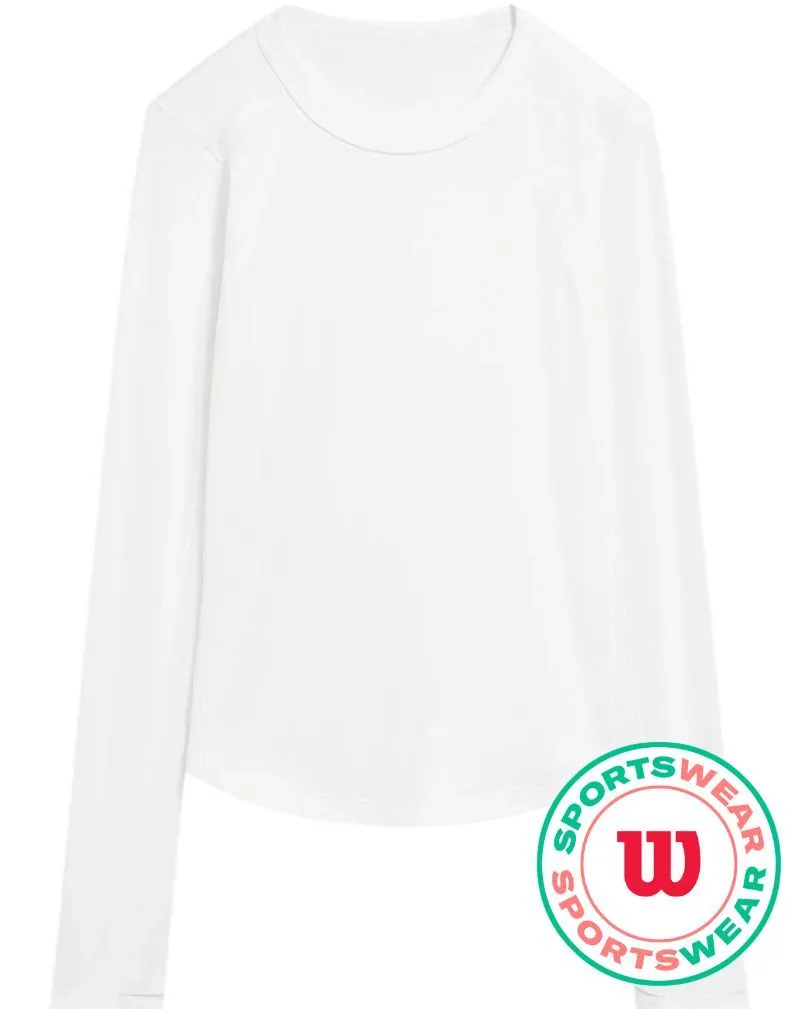 Wilson All Day Long Sleeve - bright white