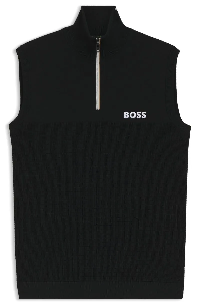 BOSS Birdie 1/4 Zip - black