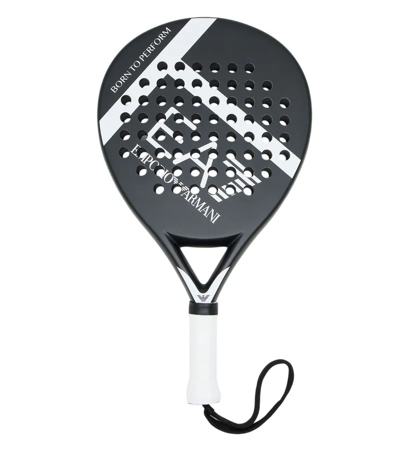 EA7 Padel Racket - black/white