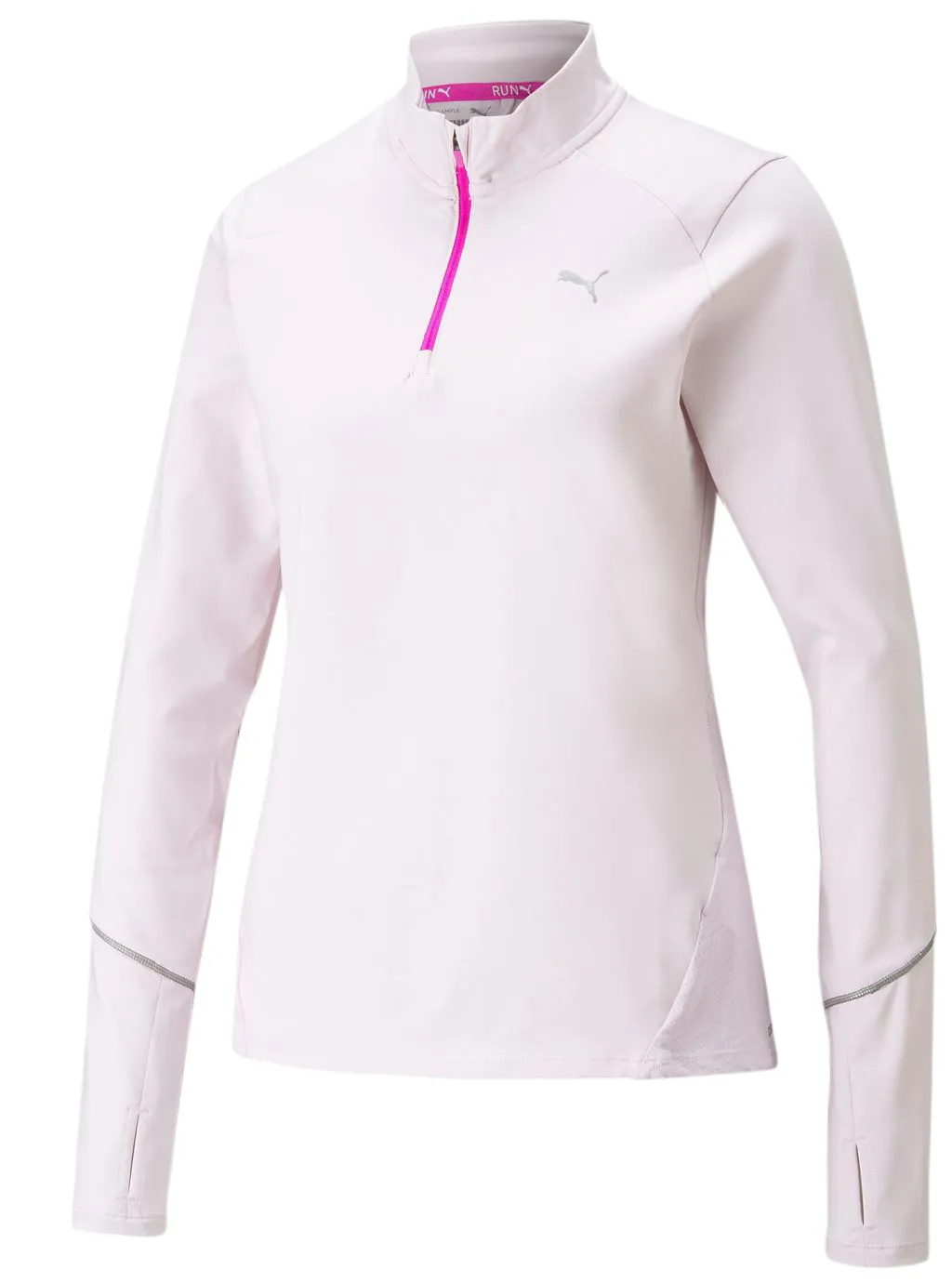 Puma Run 5K Knit 1/2 Zip - lavender fog Puma Run 5K Knit 1/2 Zip - lavender fog