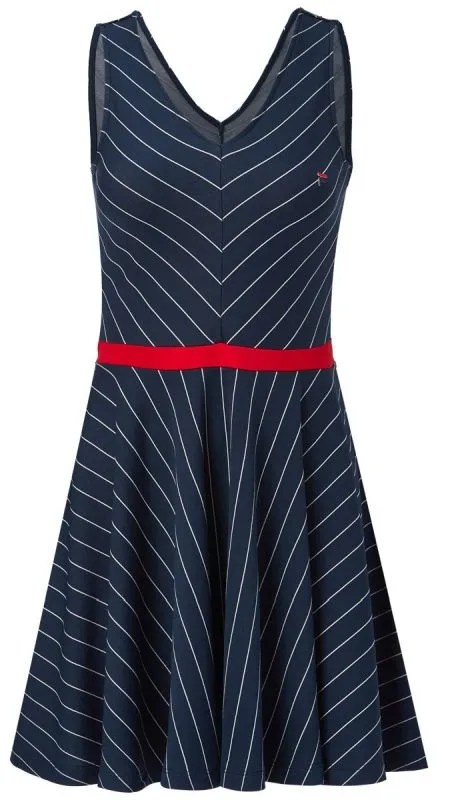 Fila Dress Lottie W - peacoat blue/white stripe Fila Dress Lottie W - peacoat blue/white stripe