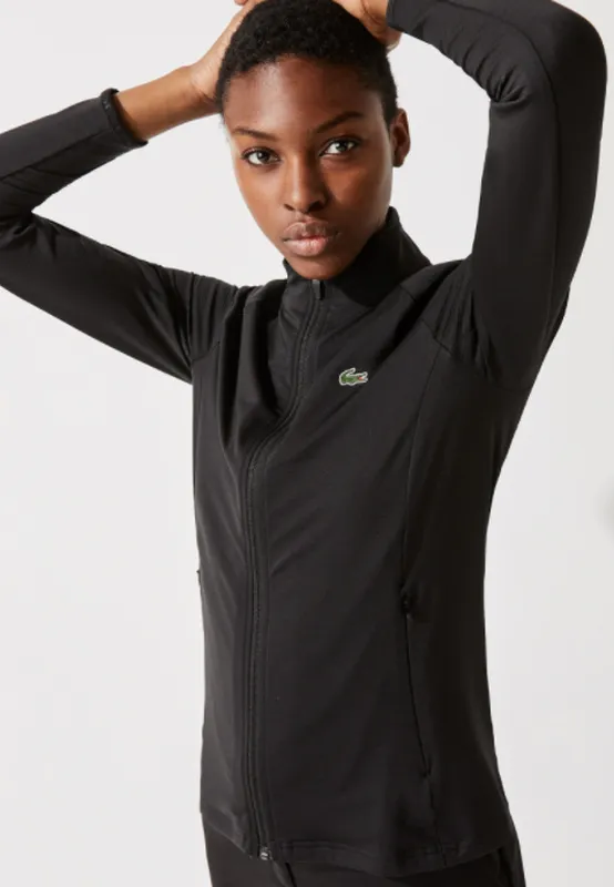 lacoste-women-sport-jacket-black-2 Lacoste Women Sport Jacket - black
