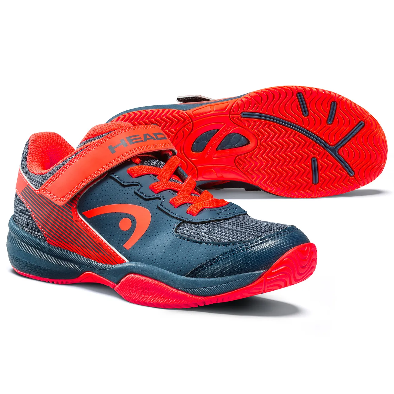 head-sprint-velcro-3-0-kids-midnight-navy-neon-red-4 Head Sprint Velcro 3.0 Kids - midnight navy/neon red