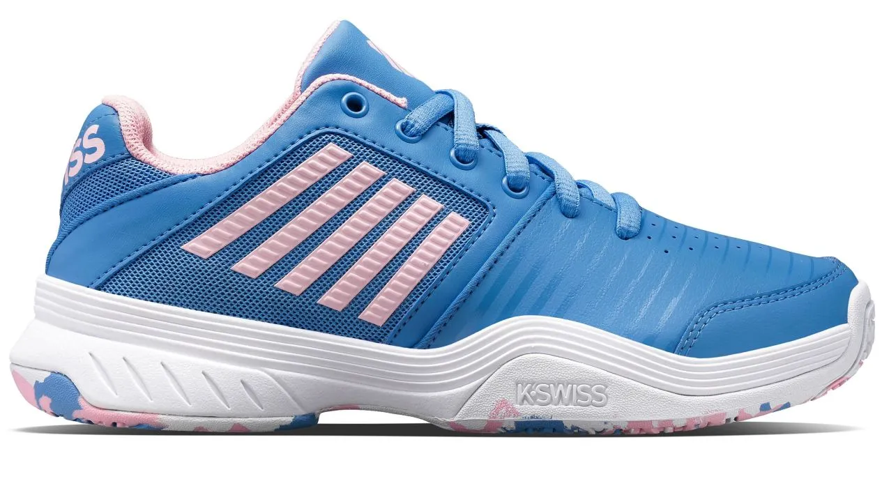 K-Swiss Court Express Omni - silver lake blue/white/orchid pink