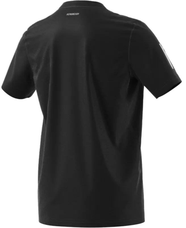 adidas-b-club-3-stripes-tee-black-white-2 Adidas B Club 3 Stripes Tee - black/white