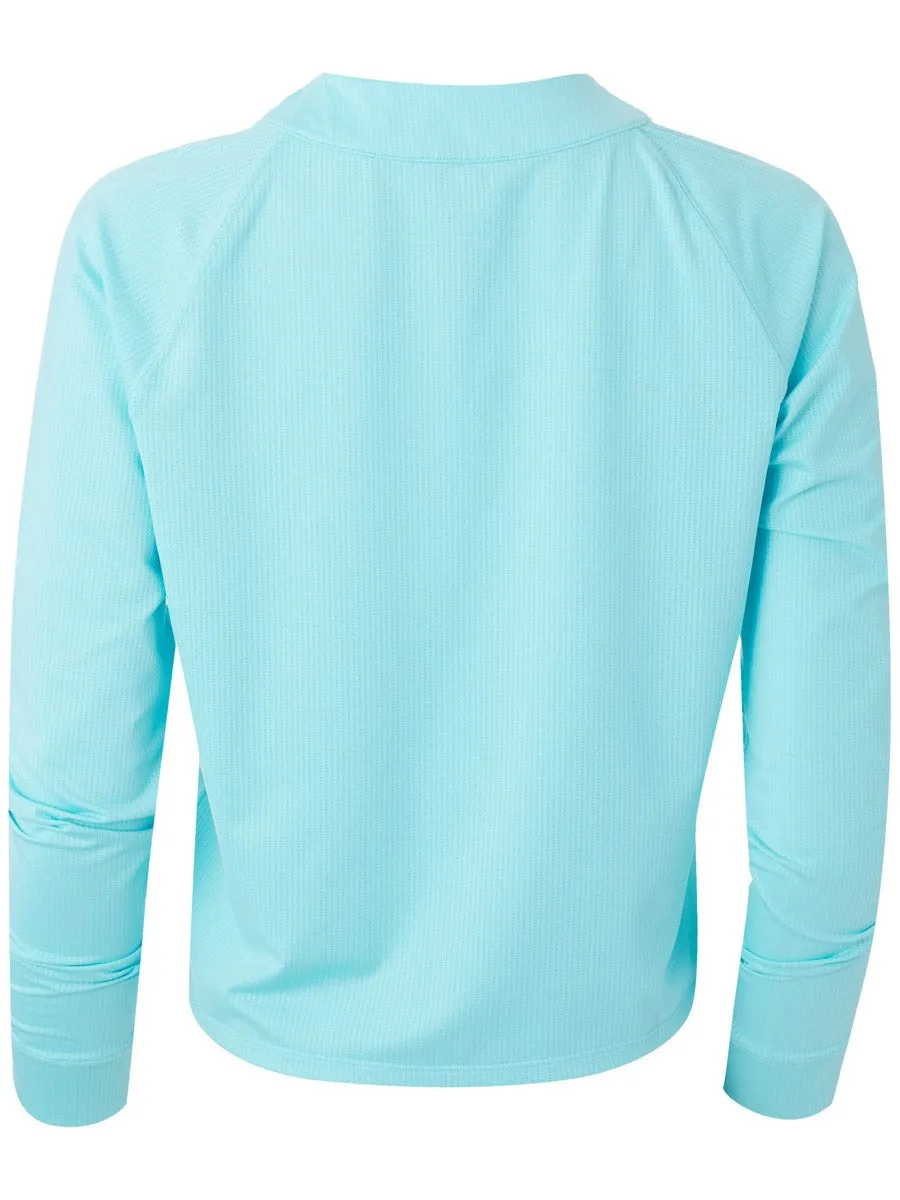 Nike Court Dri-Fit Victory Top LS W - copa/black