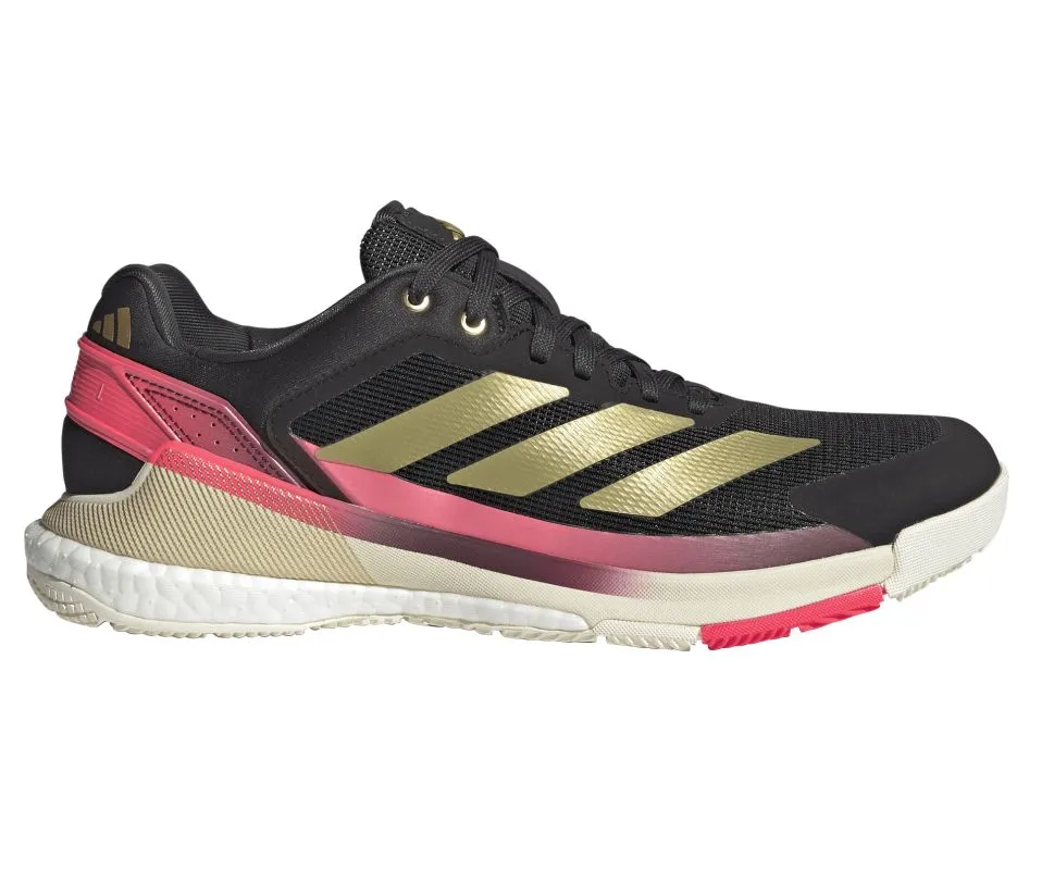 Adidas Crazyquick Boost Padel M - core black/gold metallic/ solar turbo Adidas Crazyquick Boost Padel M - core black/gold metallic/ solar turbo
