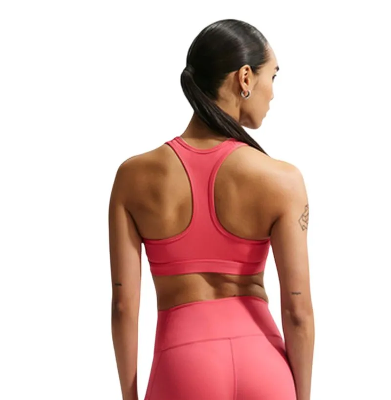 Nike Swoosh Medium Support Non-Padded Sports - sea coral/white