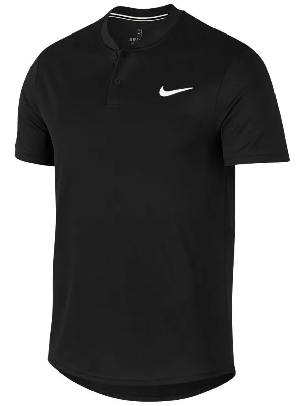 Nike Court Dry Blade Polo - black/white