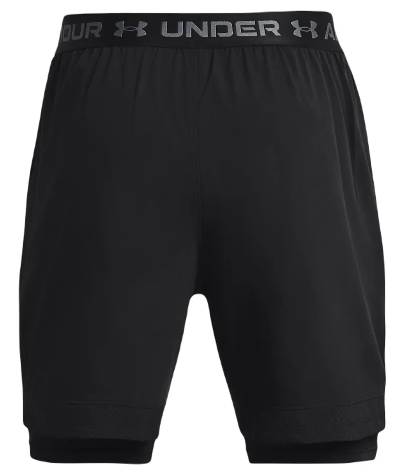 Under Armour Vanish Woven 2-in-1 Shorts - black/pitch gray