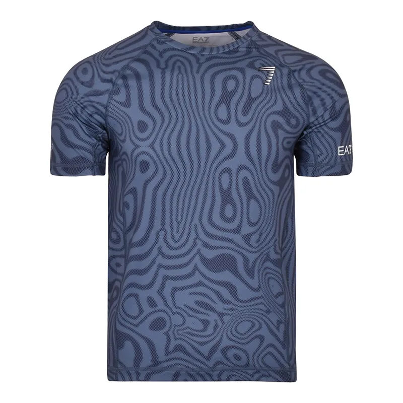 EA7 Man Jersey T-Shirt - fancy l.blue
