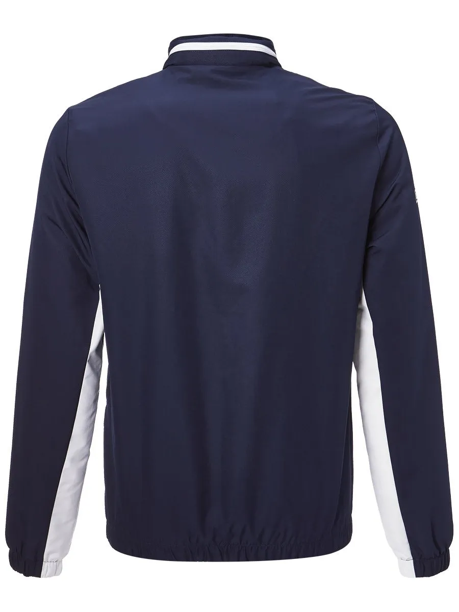 Lacoste Men's SPORT Dissimilar Tennis Tracksuit - navy blue/white