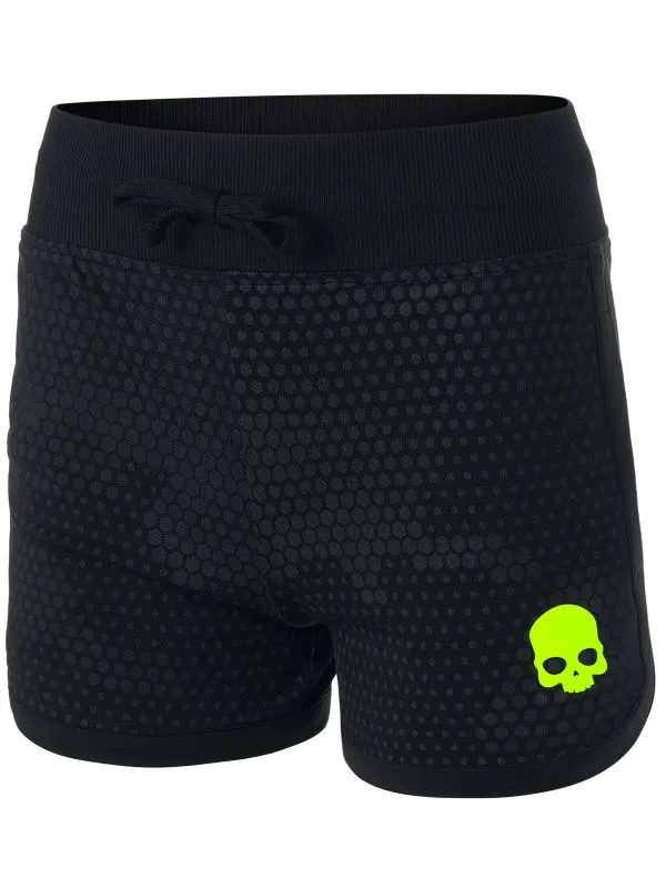 Hydrogen Women Tech Camo Shorts - camo grey/black