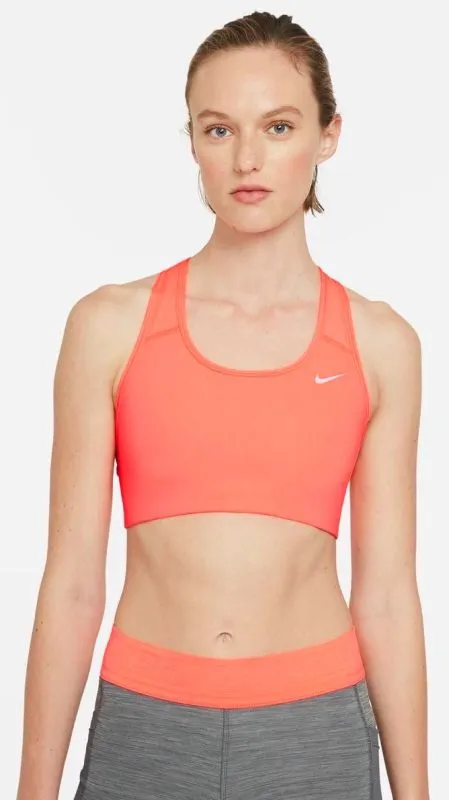Nike Swoosh Bra Non Pad W - bright mango/white