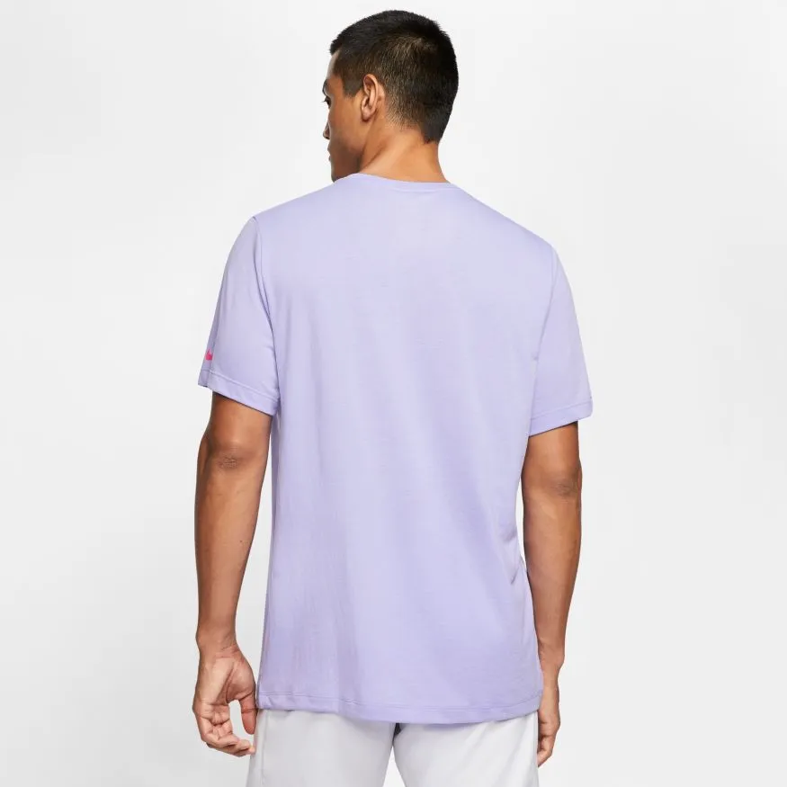 Nike Court M Rafa Tee DB - purple pulse