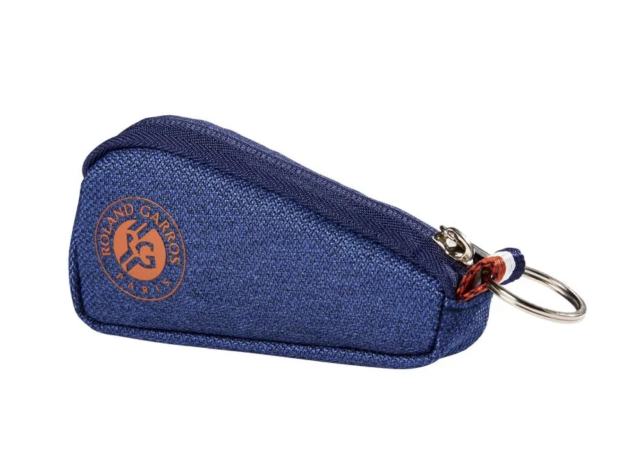 Wilson Roland Garros Keychain Bag - blue/white/clay red