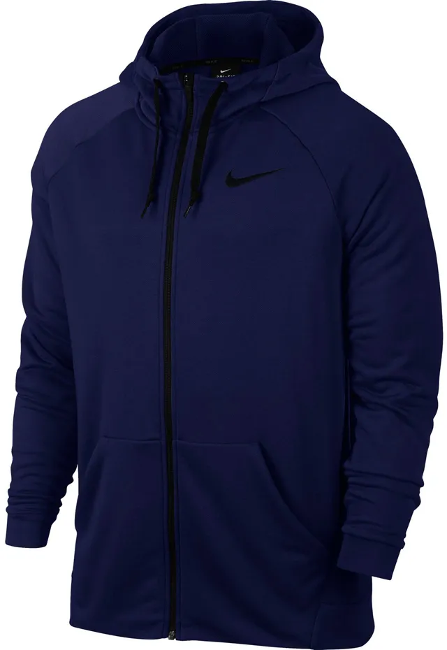 Nike Dry Hoodie FZ Fleece - dark blue
