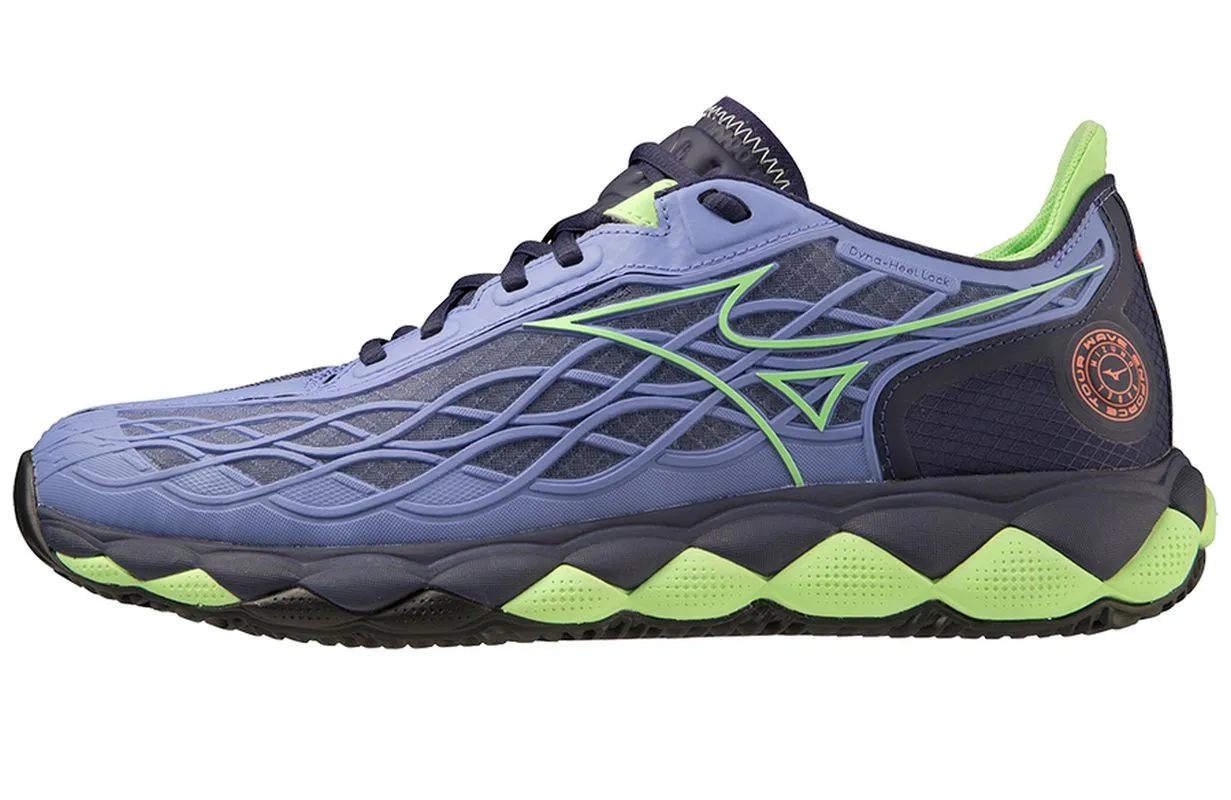 Mizuno Wave Enforce Tour Padel - lolite/techngreen/navy blue