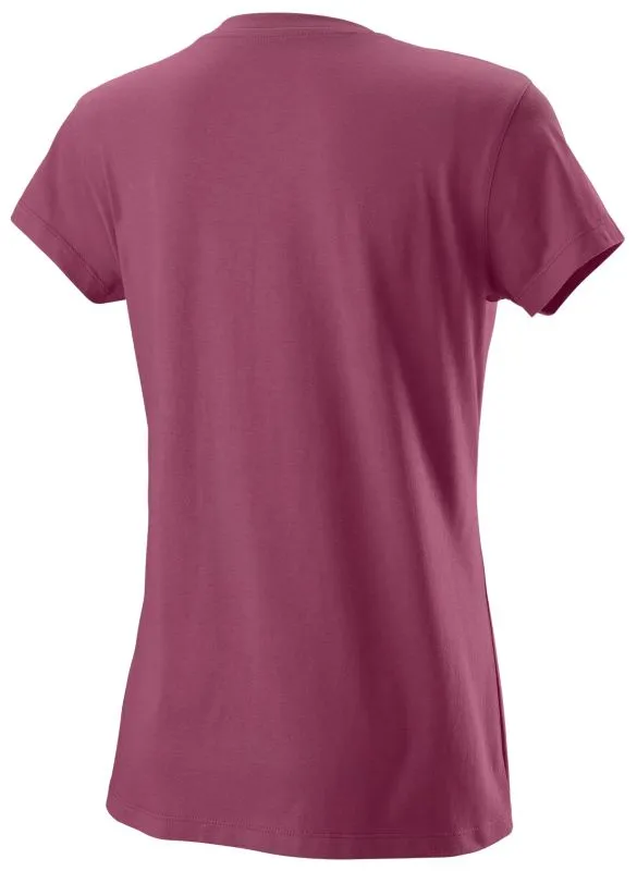 wilson-womens-lineage-tech-tee-plum-flintstone-2 Wilson Womens Lineage Tech Tee - plum/flintstone