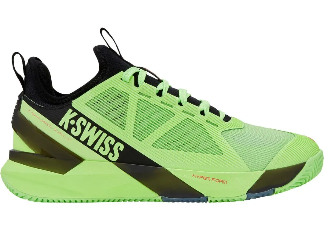 K-Swiss K-Frame Speed Rublo Clay - soft neon green/black/neon lava