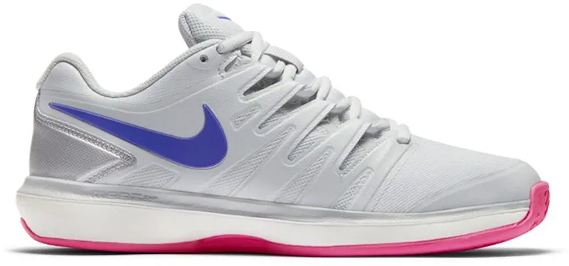 Nike WMNS Air Zoom Prestige Clay - pure platinum/racer blue