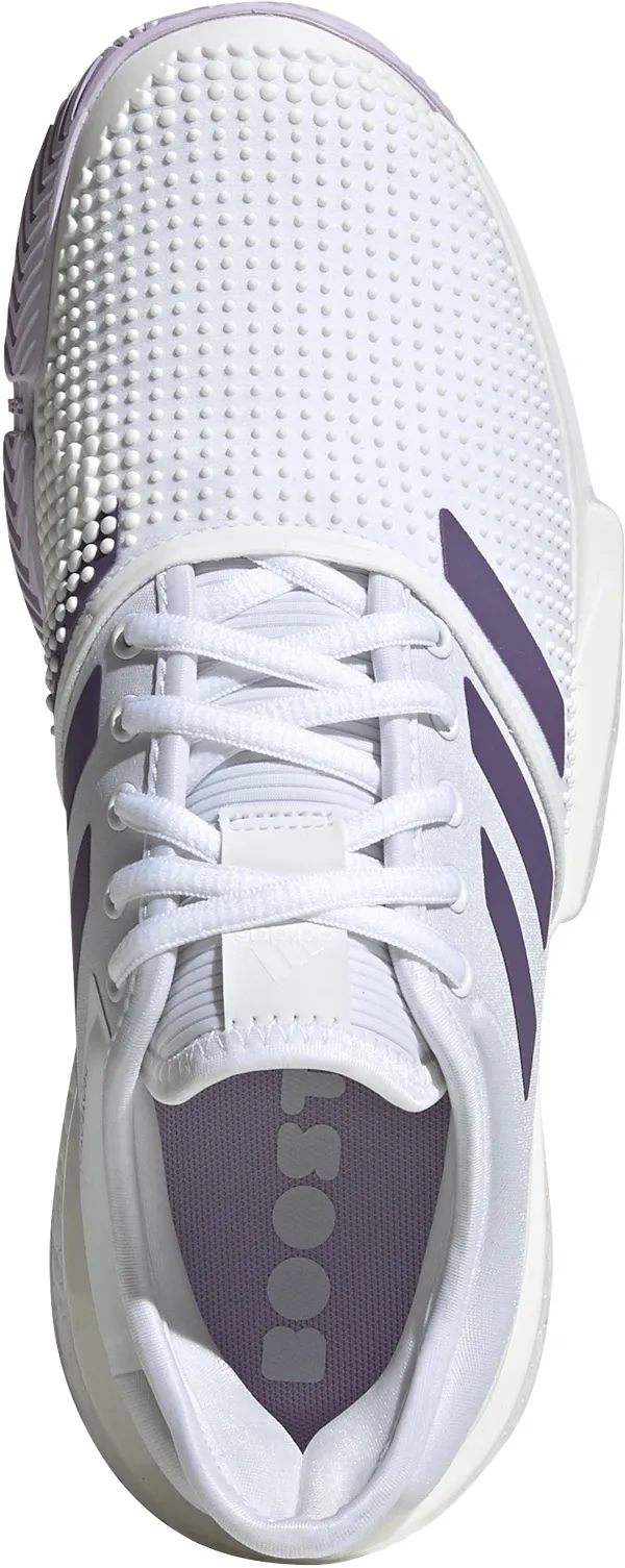 Adidas SoleCourt W - cloud white/tech purple/legacy purple