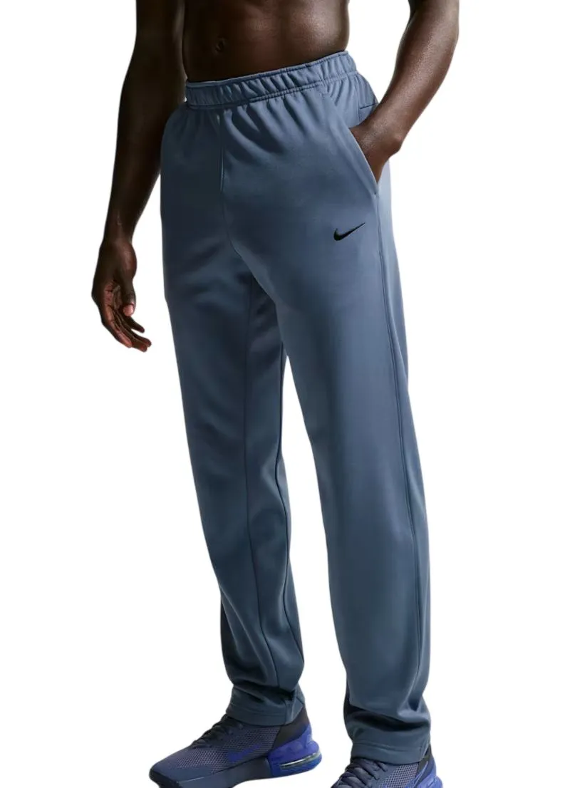 Nike Therma-FIT Open Hem Fitness - diffused blue/diffused blue/black Nike Therma-FIT Open Hem Fitness - diffused blue/diffused blue/black