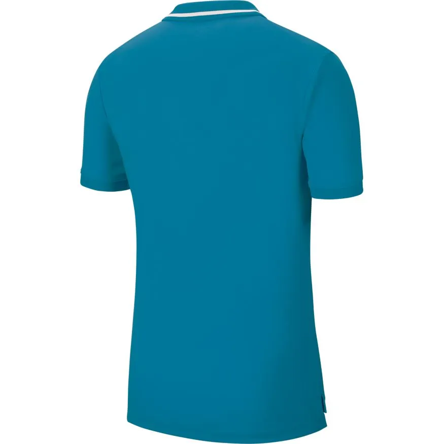 Nike Court Dry Polo Pique - neo turq/white/white