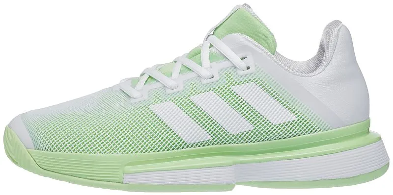 adidas-solematch-bounce-w-cloud-white-cloud-white-glow-green-2 Adidas SoleMatch Bounce W - cloud white/cloud white/glow green