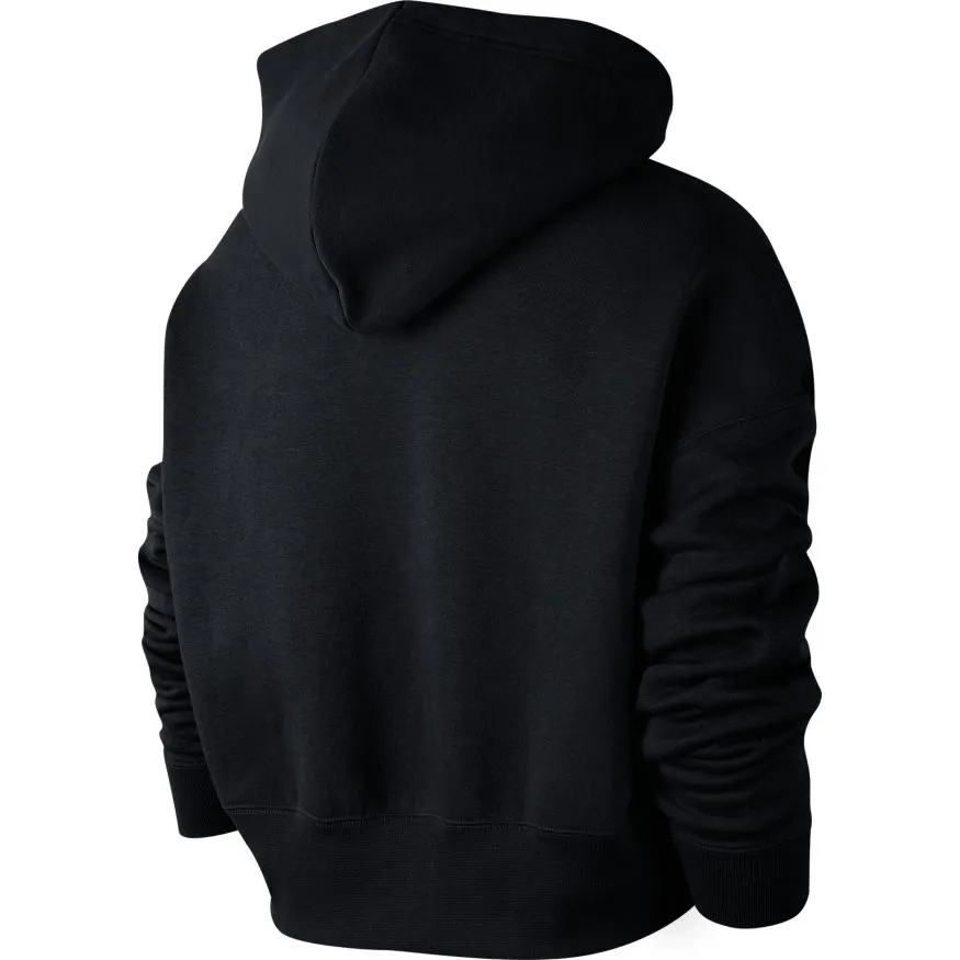 nike-swoosh-fz-fleece-hoodie-w-black-white-2 Nike Swoosh FZ Fleece Hoodie W - black/white