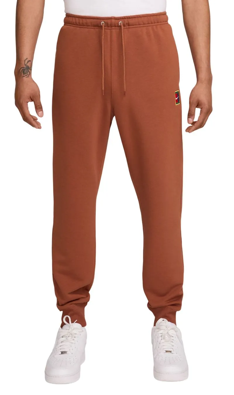 Nike Court Heritage Dri-FIT Fleece - dark russet Nike Court Heritage Dri-FIT Fleece - dark russet