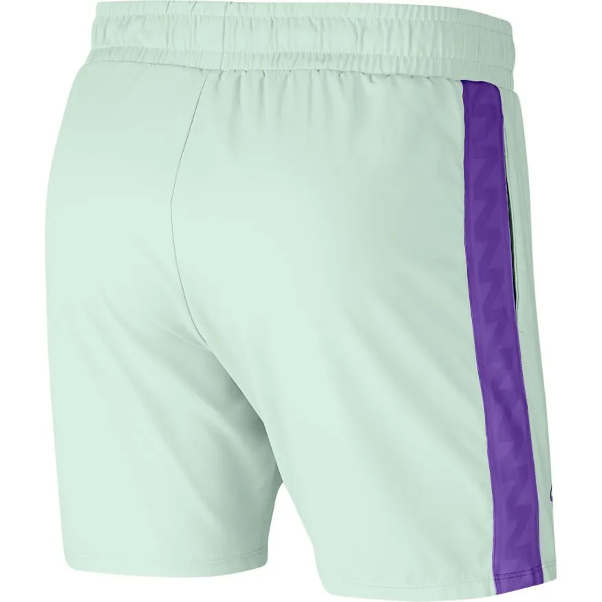 Nike Court Rafa Short 7in - barely green/bright mango