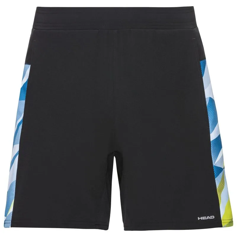 head-medley-shorts-m-black-sky-blue-1 Head Medley Shorts M - black/sky blue