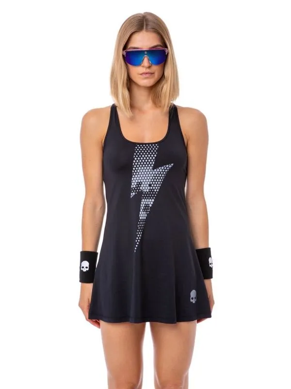 Hydrogen Tech Thunderbolt Dress - black