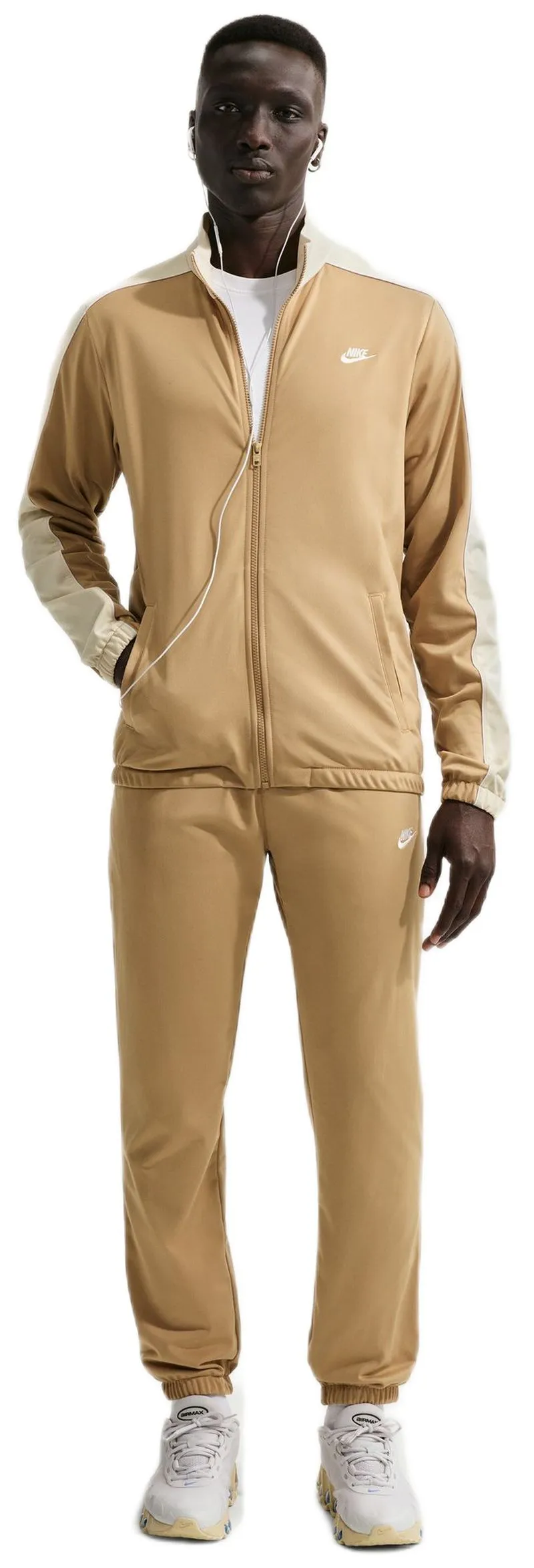 Nike Sportswear Club - khaki/white 
