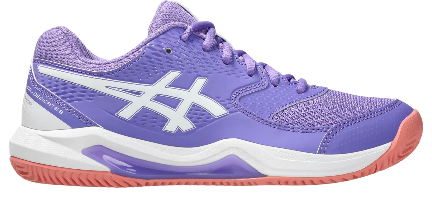 Asics Gel-Dedicate 8 Padel - amethyst/white