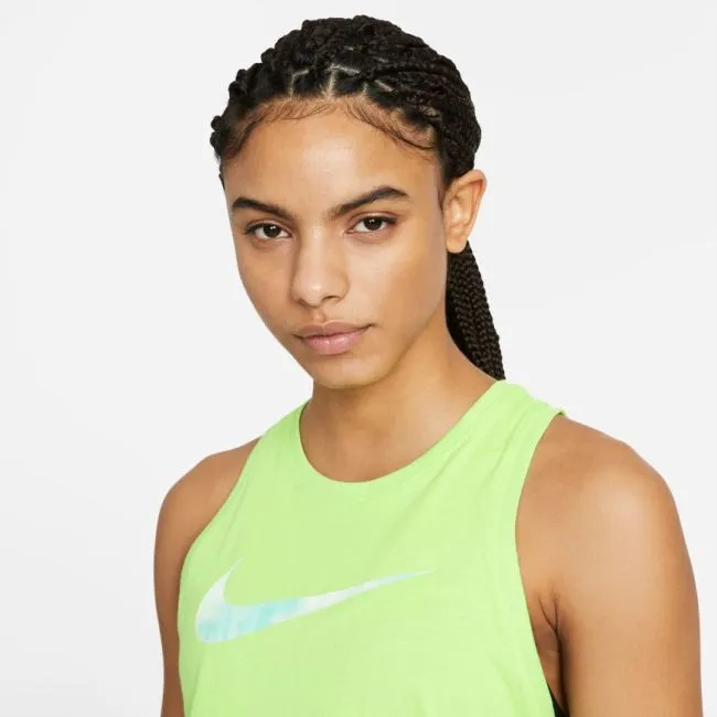 Nike Dry Tank Icon Clash W - key lime