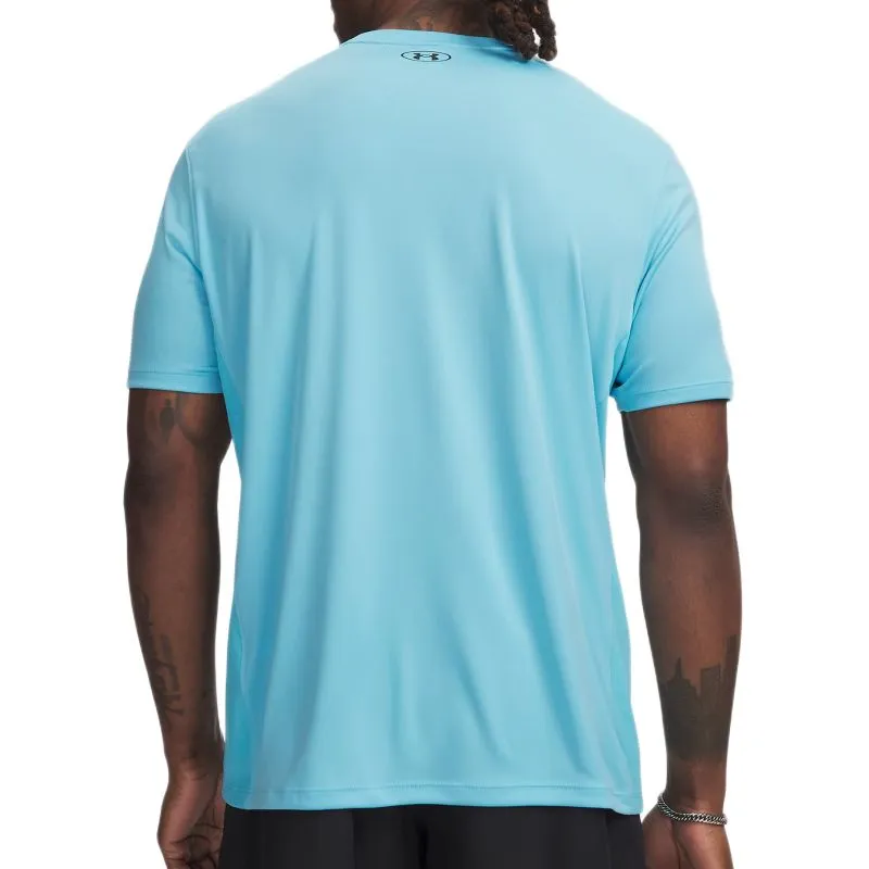 Under Armour Tech Utility Short Sleeve - fresco blue/black